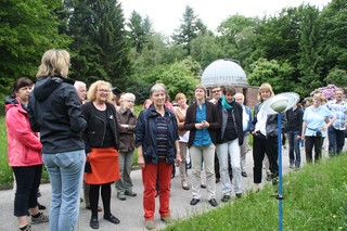 Besuch beim Planetenweg auf der Landessternwarte